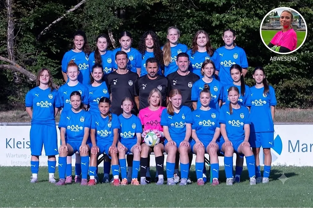 Mannschaftsfoto B-Juniorinnen U17 (2010-2011)